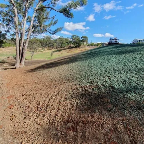 before and after hydroturf second 4weeks
